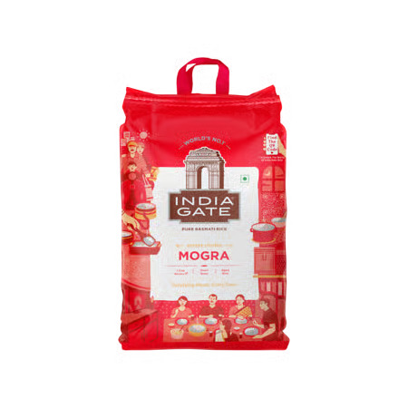India Gate Mogra Basmati Rice 10 Kg (Short Grain)